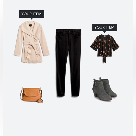 Lush Krisantha Black Floral Tie Front Blouse - Picture 4 of 10